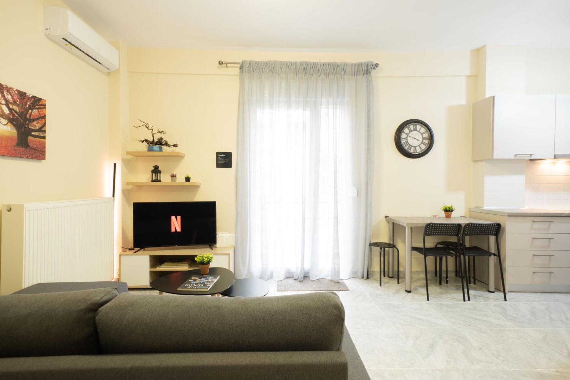 F & B Collection - Flat For 3 Apartment เทสซาโลนิกิ ภายนอก รูปภาพ