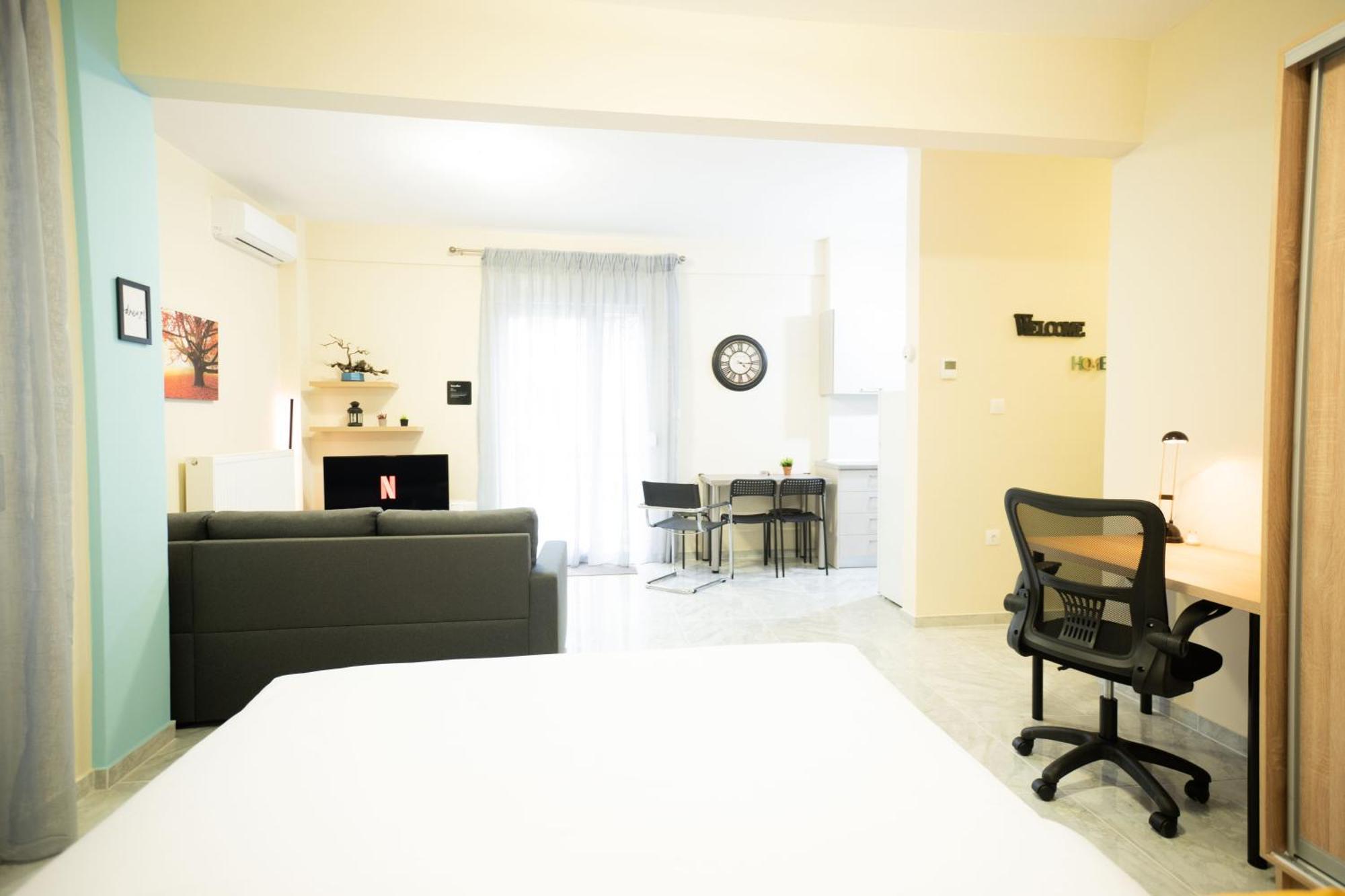 F & B Collection - Flat For 3 Apartment เทสซาโลนิกิ ภายนอก รูปภาพ